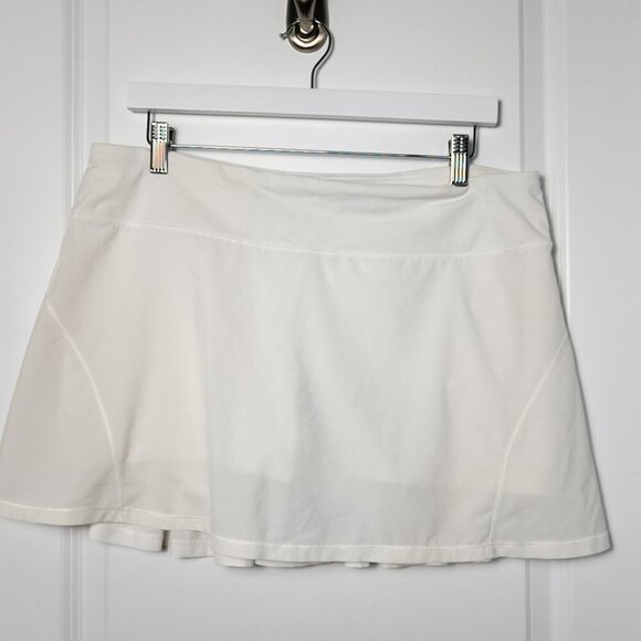 Lululemon Circuit Breaker Skirt - 12 White - Picture 3 of 8
